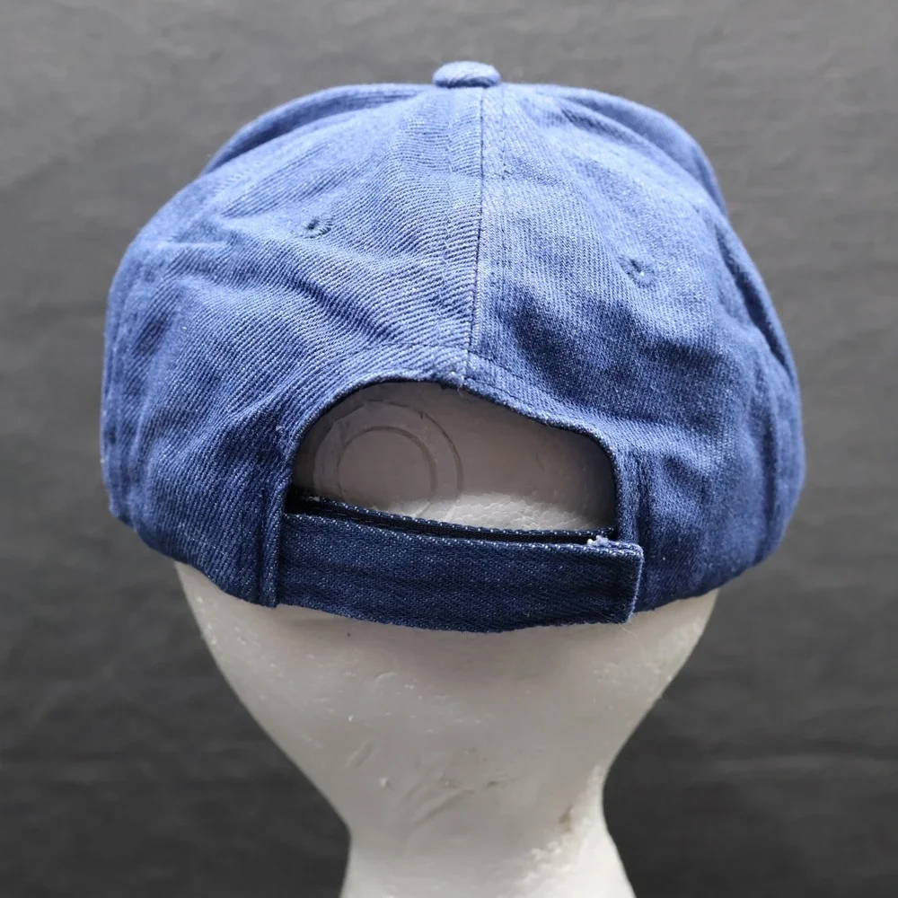 Vintage Disney Mickey Mouse Denim Baseball Cap Hat Child Kid Patriotic‎